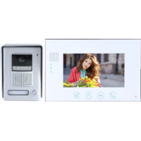 *Classic 2-wire, surface mount video doorphone + 7 inch colour intercom monitor