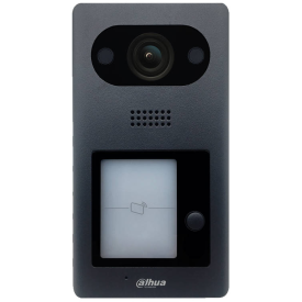 Dahua brand surface mount, charcoal video doorphone for 1 apartment