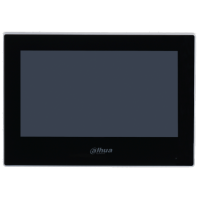 Dahua brand 7 inch colour video IP intercom monitor with white case