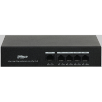 *Dahua Network Switch with 4 network ports and 1 upload port