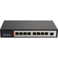8 channel network switch for IP Intercoms + IP Security Cameras