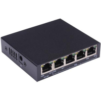 *4 channel POE network switch for IP Security Cameras