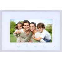 *Classic 2-wire, 7 inch colour monitor with white surround & memory