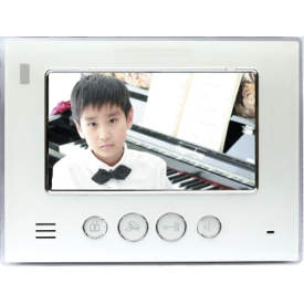 Classic IP, 7 inch colour monitor with white surround