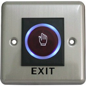 Exit button to release lock