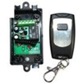 Hand held remote + receiver to operate locks