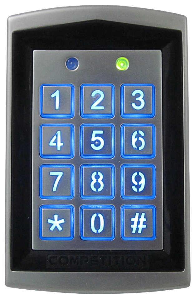 OZSS brand keypad with inbuilt card reader