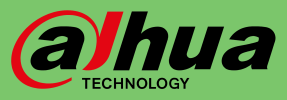 Dahua Logo with green background