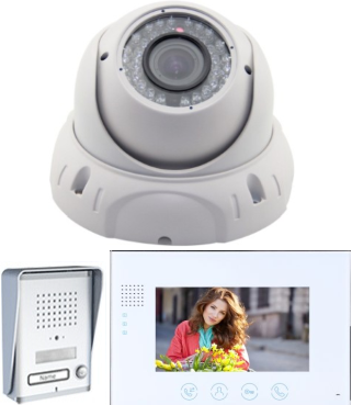 security camera for video intercom system