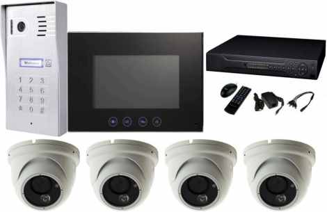 COMBO Intercom Kit + CCTV Kit