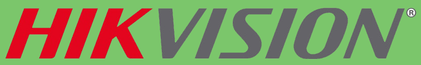 HIK Vision Logo with green background